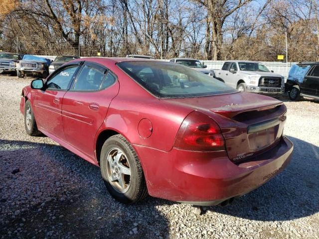 2G2WS522741167535 - 2004 PONTIAC GRAND PRIX წითელი ფოტო 3