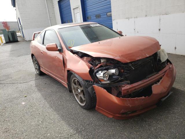 JH4DC53015S800589 - 2005 ACURA RSX TYPE-S ORANGE photo 1