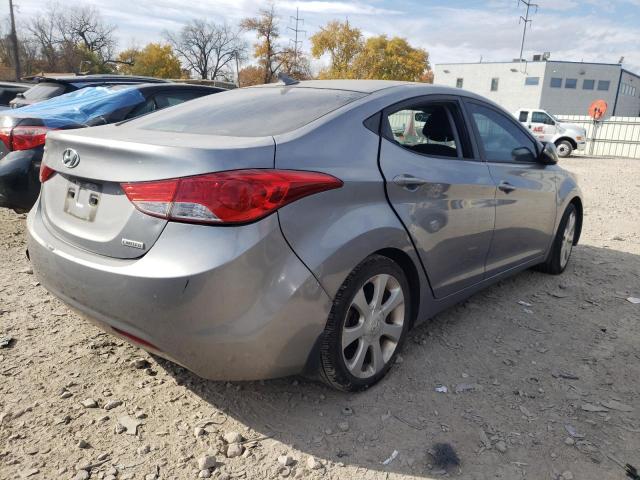 KMHDH4AE2CU468428 - 2012 HYUNDAI ELANTRA GL SILVER photo 4