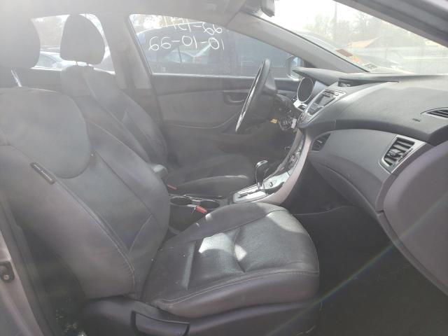 KMHDH4AE2CU468428 - 2012 HYUNDAI ELANTRA GL SILVER photo 5