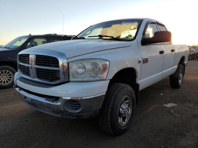 1D7KS28C87J545807 - 2007 DODGE RAM 2500 S WHITE photo 2