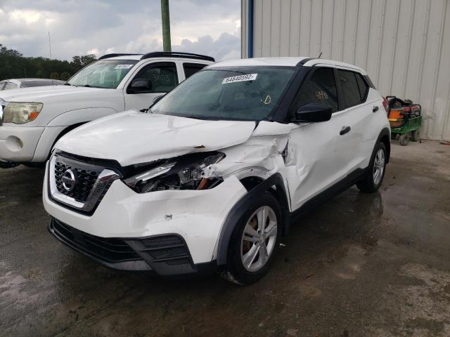 3N1CP5BV9LL541556 - 2020 NISSAN KICKS S WHITE photo 2