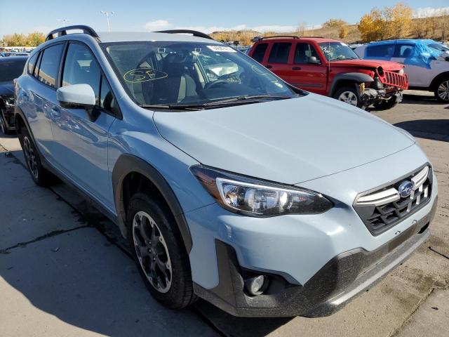 JF2GTAPC5M8657221 - 2021 SUBARU CROSSTREK BLUE photo 1