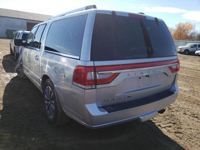 5LMJJ3JT0FEJ04083 - 2015 LINCOLN NAVIGATOR 银色 照片 3