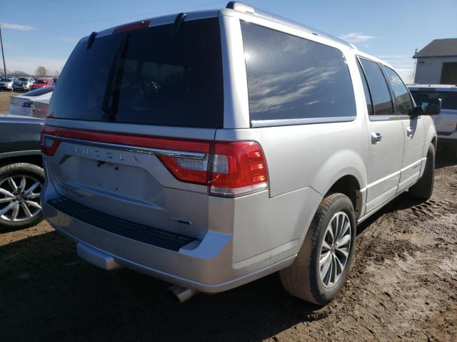 5LMJJ3JT0FEJ04083 - 2015 LINCOLN NAVIGATOR 银色 照片 4