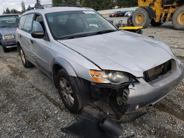 4S4BP61C457391390 - 2005 SUBARU LEGACY OUT SILVER photo 1