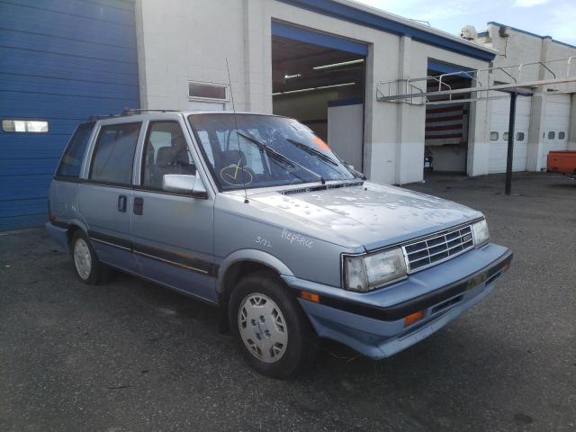 JN1HM05S2GX029649 - 1986 NISSAN STANZA BLUE photo 1