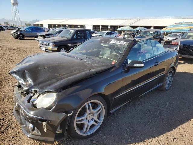 WDBTK72F09T104984 - 2009 MERCEDES-BENZ CLK 550 BLACK photo 2