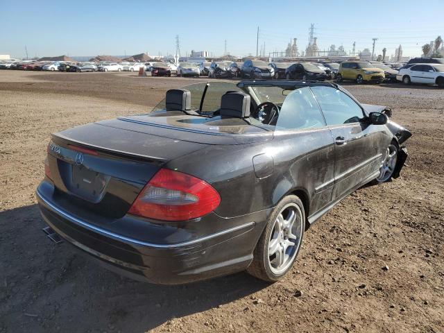 WDBTK72F09T104984 - 2009 MERCEDES-BENZ CLK 550 BLACK photo 4