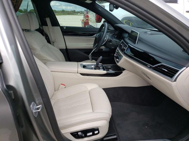 WBA7U2C01NCG79440 - 2022 BMW 750 XI GRAY photo 5