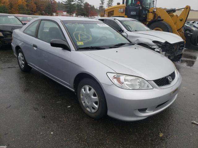 1HGEM22135L011710 - 2005 HONDA CIVIC DX V SILVER photo 1