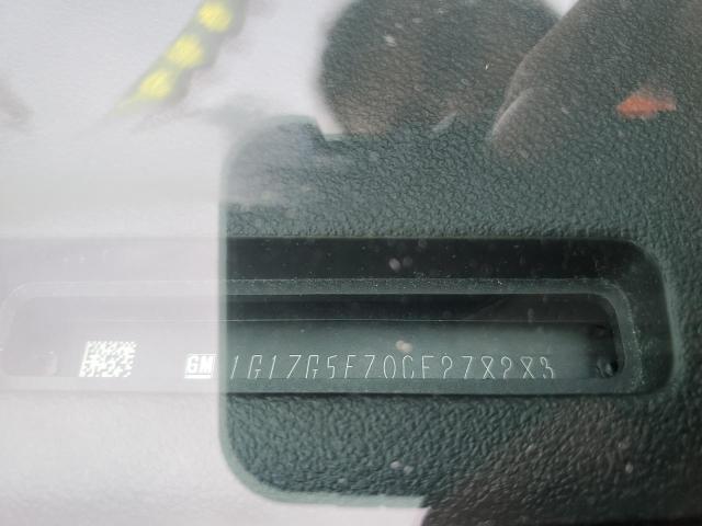 1G1ZG5E70CF278283 - 2012 CHEVROLET MALIBU LTZ ნაცრისფერი ფოტო 10