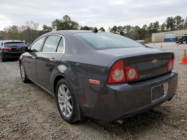 1G1ZG5E70CF278283 - 2012 CHEVROLET MALIBU LTZ ნაცრისფერი ფოტო 3