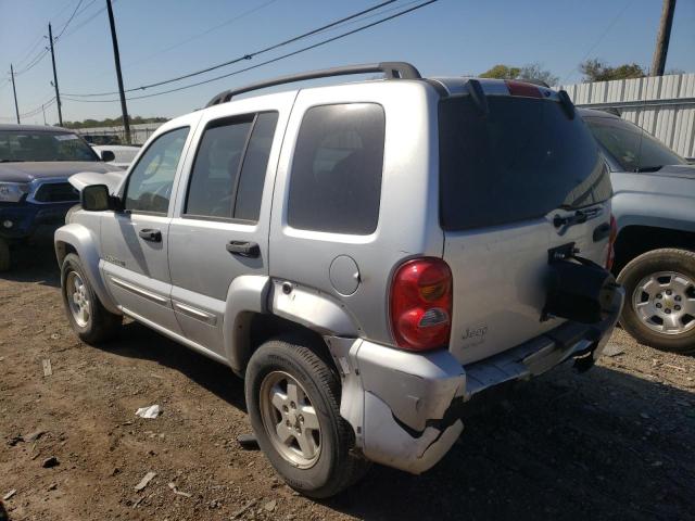 1J4GL58K03W528156 - 2003 JEEP LIBERTY LI SILVER photo 3