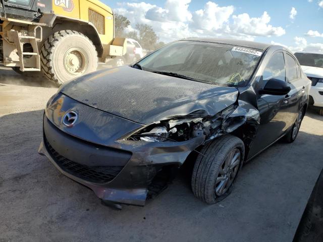 JM1BL1V83C1607593 - 2012 MAZDA 3 I GRAY photo 2