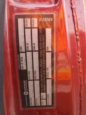 3B4GW02Y1JM839134 - 1988 DODGE RAMCHARGER RED photo 10