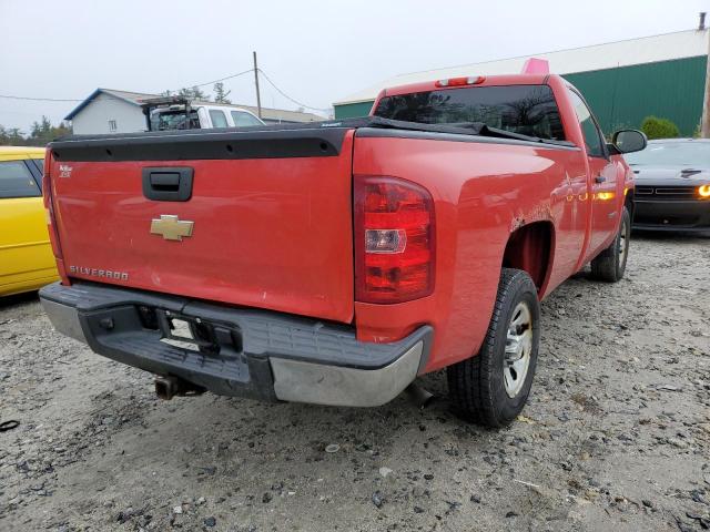 1GCNCPEX9BZ403923 - 2011 CHEVROLET silverado RED photo 4