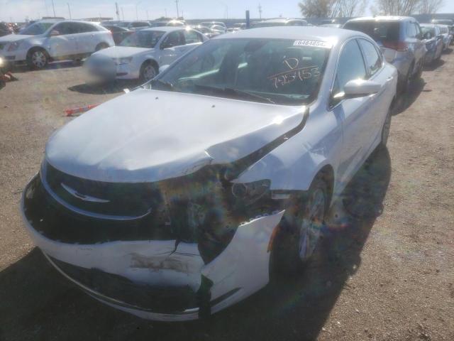 1C3CCCAB3FN725453 - 2015 CHRYSLER 200 LIMITE WHITE photo 2