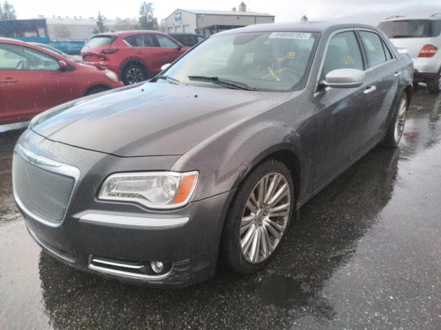 2C3CCADT2DH635290 - 2013 CHRYSLER 300C VARVA GRAY photo 2