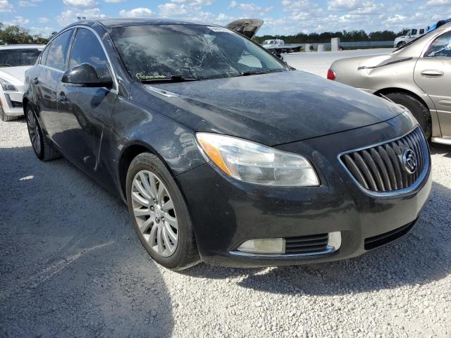 2G4GS5EV1D9249120 - 2013 BUICK REGAL PREM BLACK photo 1