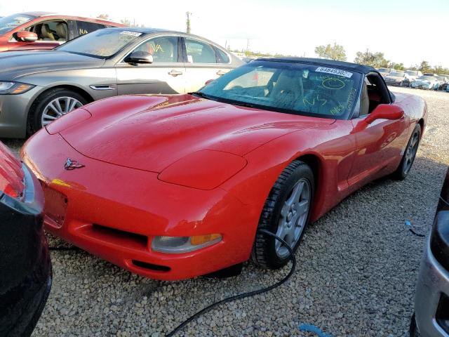 1G1YY32G8W5123198 - 1998 CHEVROLET CORVETTE RED photo 2