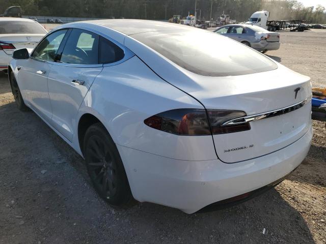 5YJSA1E21JF264367 - 2018 TESLA MODEL S Սպիտակ լուսանկար 3
