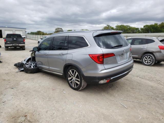 5FNYF6H09HB015439 - 2017 HONDA PILOT ELIT SILVER photo 3