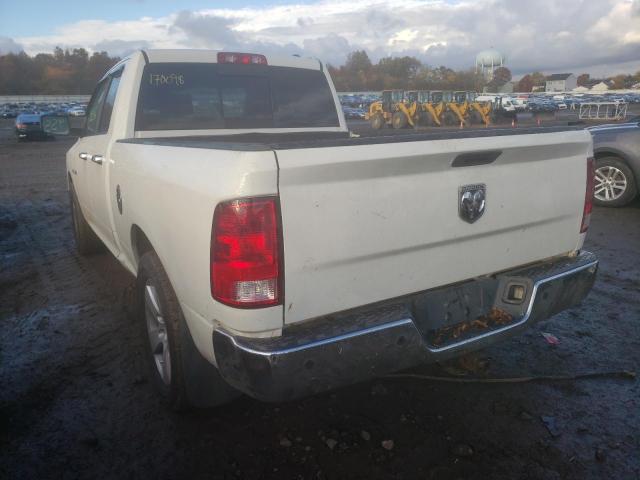 1D3HV18T39S706235 - 2009 DODGE RAM 1500 WHITE photo 3