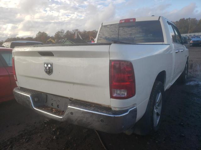 1D3HV18T39S706235 - 2009 DODGE RAM 1500 WHITE photo 4