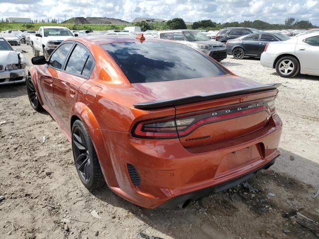 2C3CDXGJ7LH186035 - 2020 DODGE CHARGER SC ORANGE photo 3