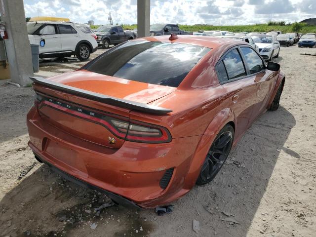 2C3CDXGJ7LH186035 - 2020 DODGE CHARGER SC ORANGE photo 4