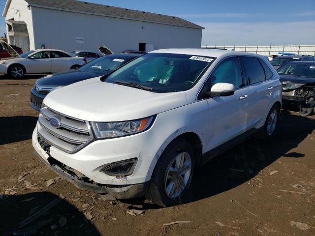 2FMPK4J97HBB81844 - 2017 FORD EDGE SEL WHITE photo 2