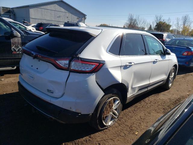 2FMPK4J97HBB81844 - 2017 FORD EDGE SEL WHITE photo 4