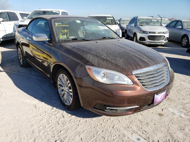 1C3BCBFG9CN250509 - 2012 CHRYSLER 200 LIMITE BROWN photo 1