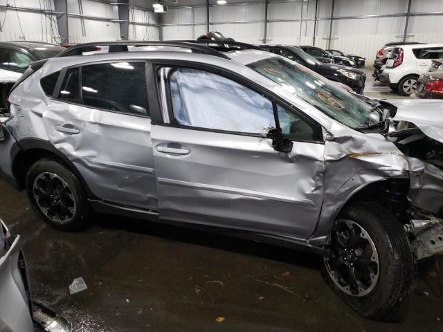 JF2GTAEC8M8373004 - 2021 SUBARU CROSSTREK SILVER photo 9