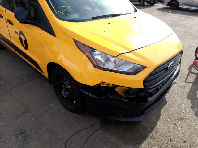 NM0GS9E2XL1478154 - 2020 FORD TRANSIT CO YELLOW photo 9