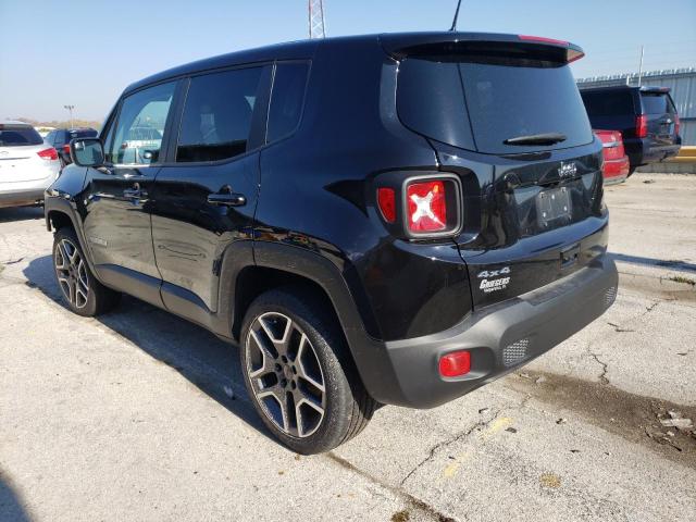 ZACNJBAB9LPL76545 - 2020 JEEP RENEGADE S BLACK photo 3