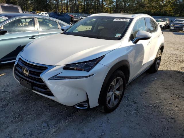 JTJBARBZ5H2098509 - 2017 LEXUS NX 200T BA WHITE photo 2