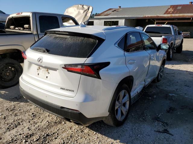 JTJBARBZ5H2098509 - 2017 LEXUS NX 200T BA WHITE photo 4