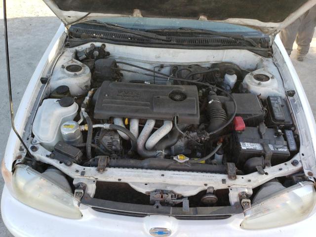 1Y1SK5283YZ415268 - 2000 CHEVROLET GEO PRIZM თეთრი ფოტო 7