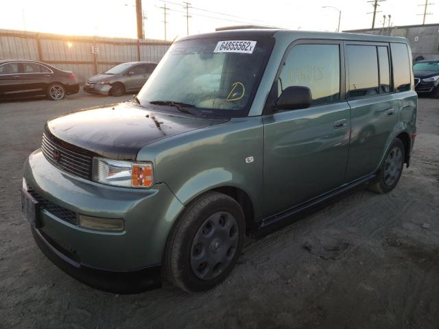 JTLKT324240132625 - 2004 TOYOTA SCION XB მწვანე ფოტო 2