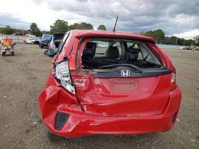 JHMGK5H55HS003643 - 2017 HONDA FIT LX RED photo 9