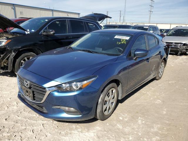 3MZBN1U72HM156859 - 2017 MAZDA 3 BLUE photo 2