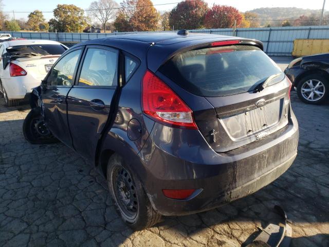 3FADP4TJ5DM226956 - 2013 FORD FIESTA S BLACK photo 3