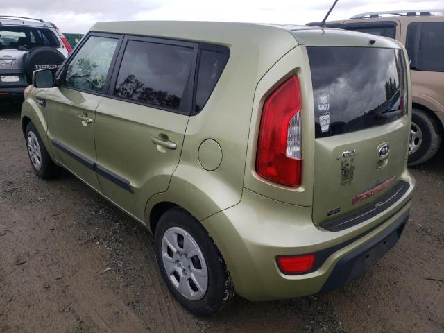 KNDJT2A5XC7466578 - 2012 KIA SOUL GREEN photo 3