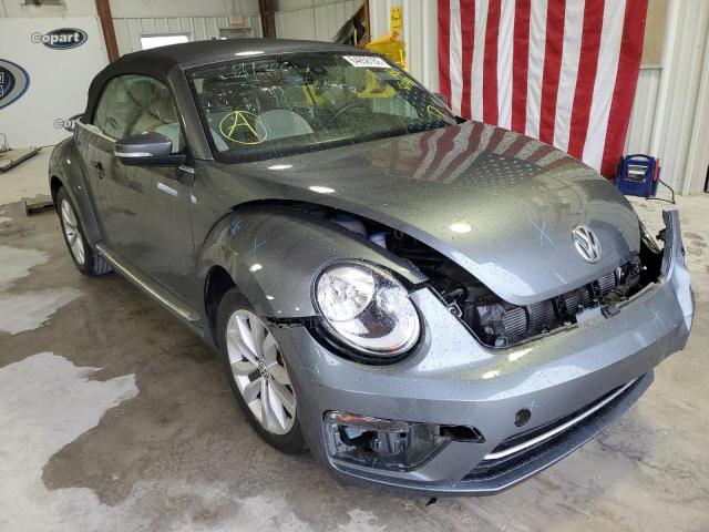 3VW517AT3HM813892 - 2017 VOLKSWAGEN BEETLE S/S 灰色 照片 1