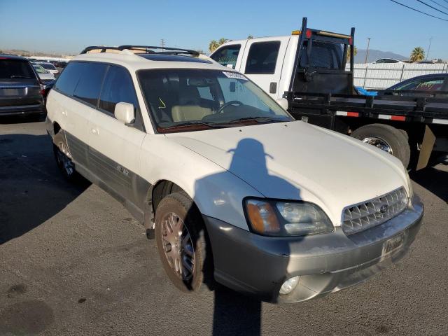 4S3BH686447640917 - 2004 SUBARU LEGACY OUT WHITE photo 1