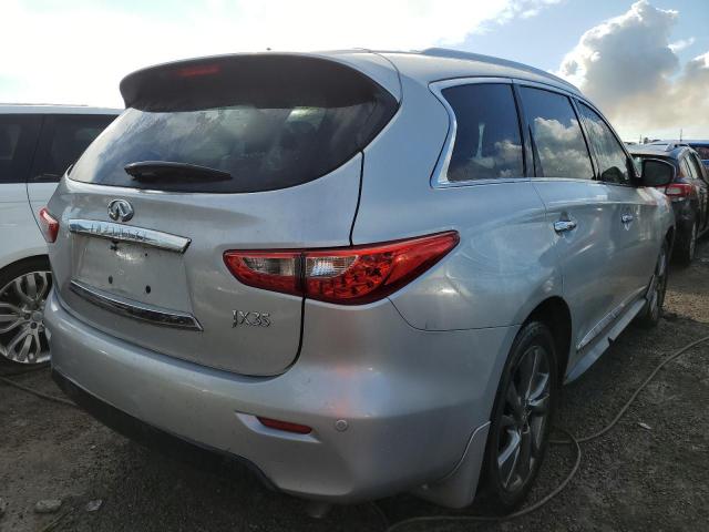 5N1AL0MN9DC304350 - 2013 INFINITI JX35 SILVER photo 4