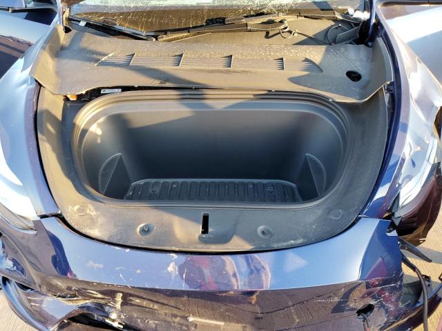 7SAYGDEEXNF480084 - 2022 TESLA MODEL Y أزرق صورة 12