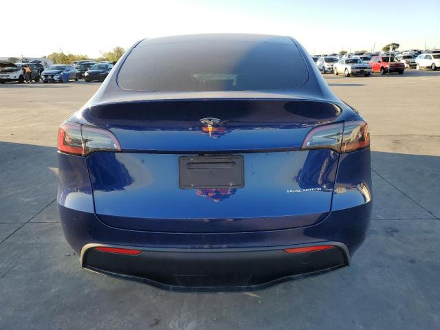 7SAYGDEEXNF480084 - 2022 TESLA MODEL Y أزرق صورة 6
